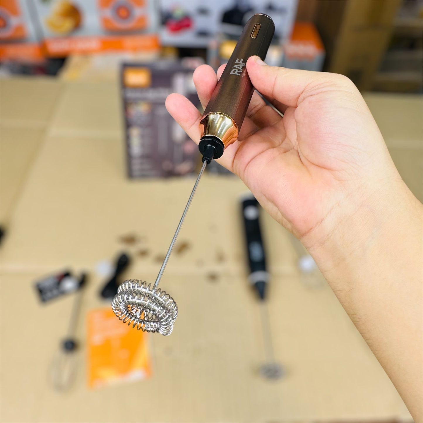 Raf 3 in 1 milk coffee Frother and egg whisker