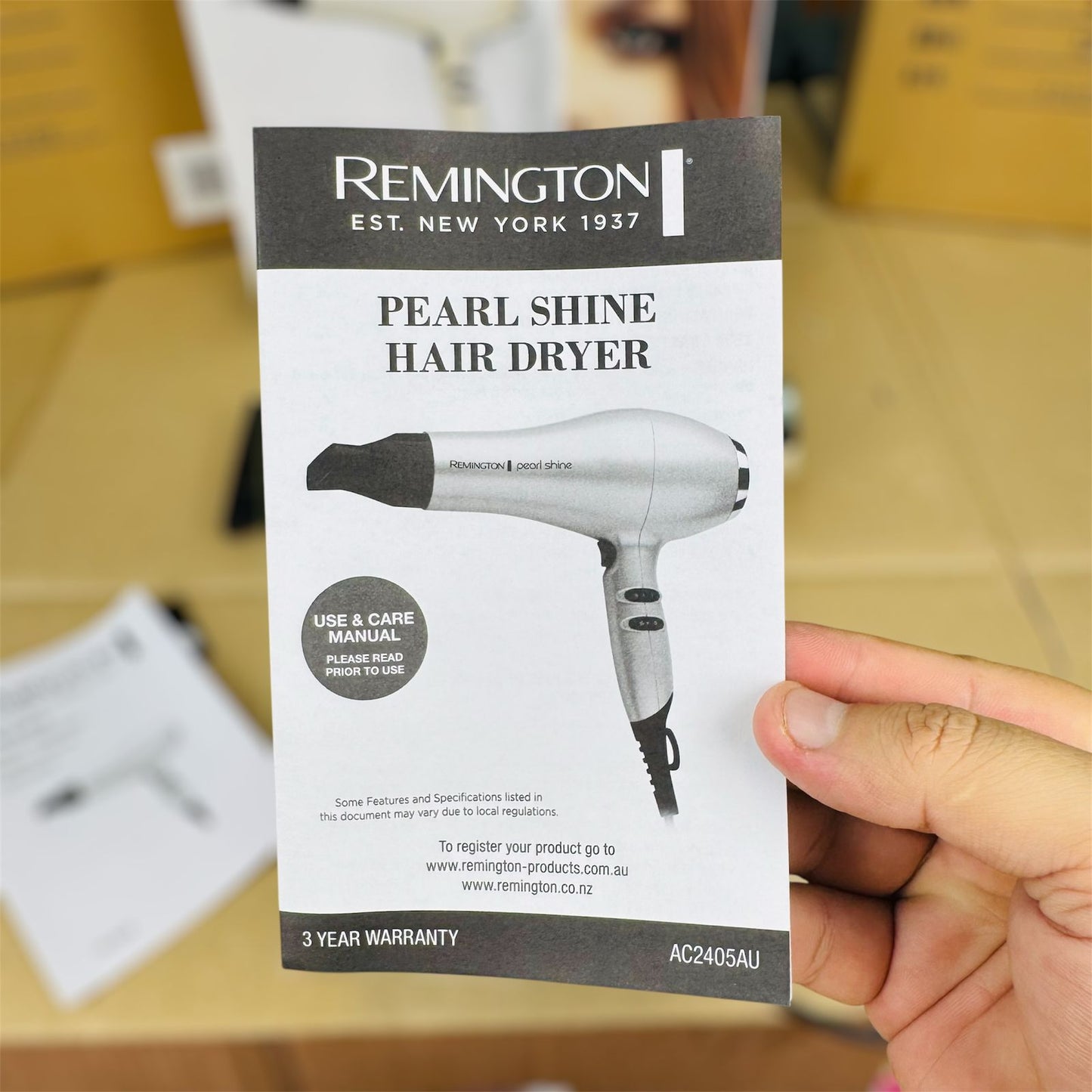 Remington Hydra Luxe Hair Dryer