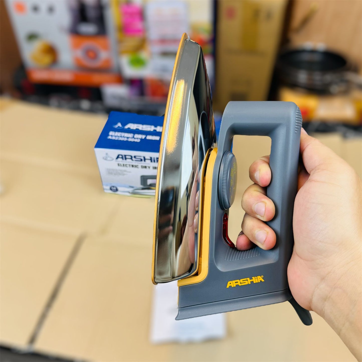 ARSHIA germany light weight dry iron