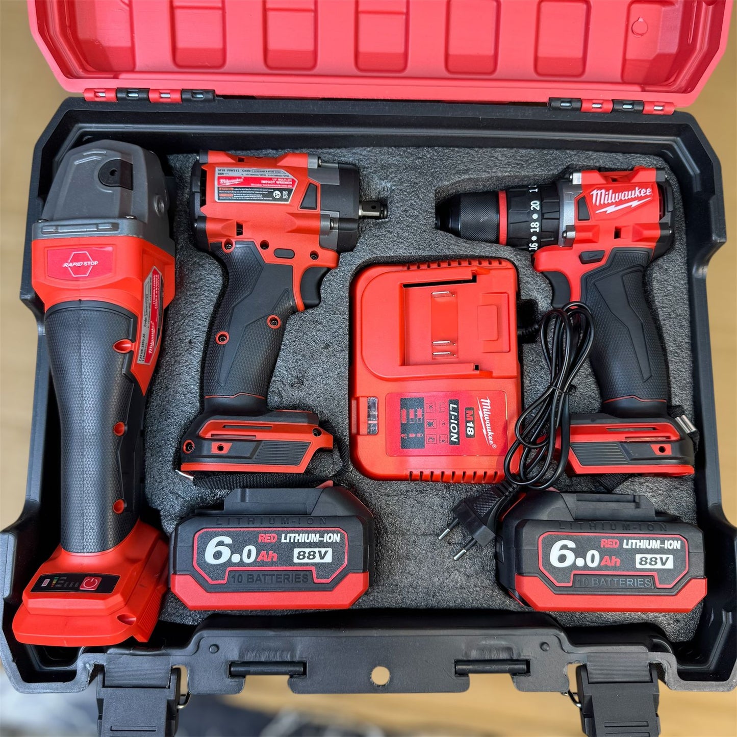 Milwaukee 3 in 1 toolbox set