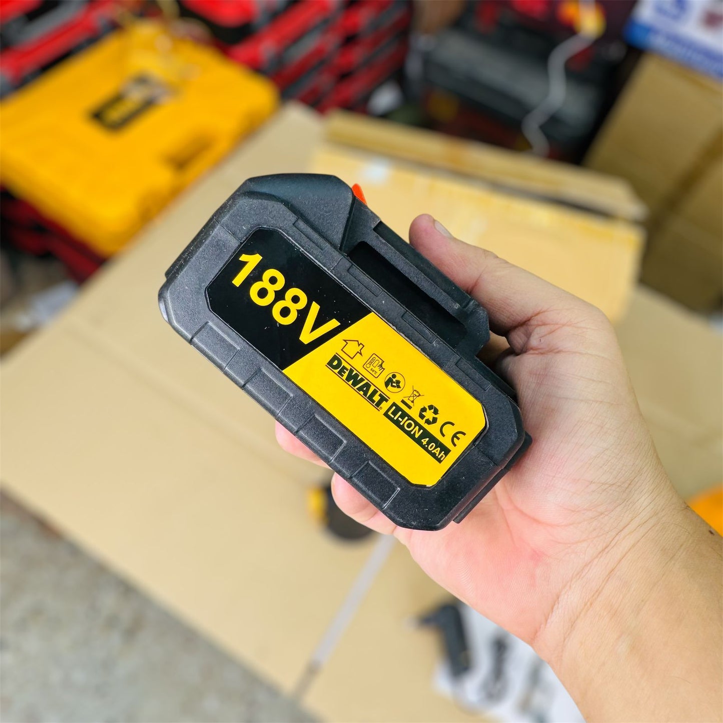 Dewalt 3X 198v turbo blower