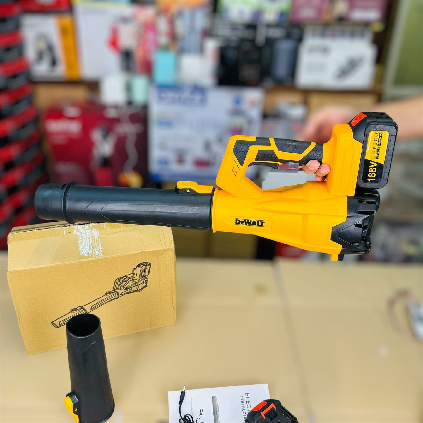 Dewalt 3X 198v turbo blower