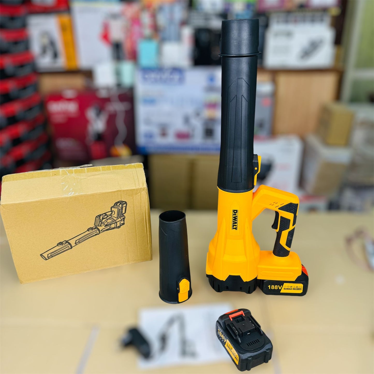 Dewalt 3X 198v turbo blower