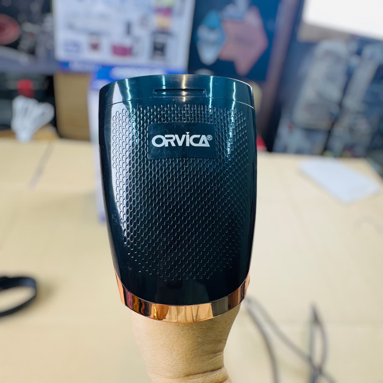 ORVICA hand held multi speed garment steamer