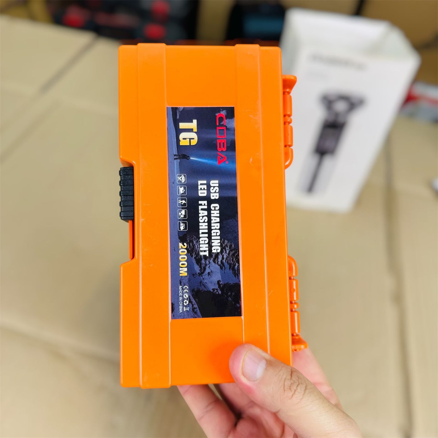 Lot imported CUBA Torch Light 9200MAH