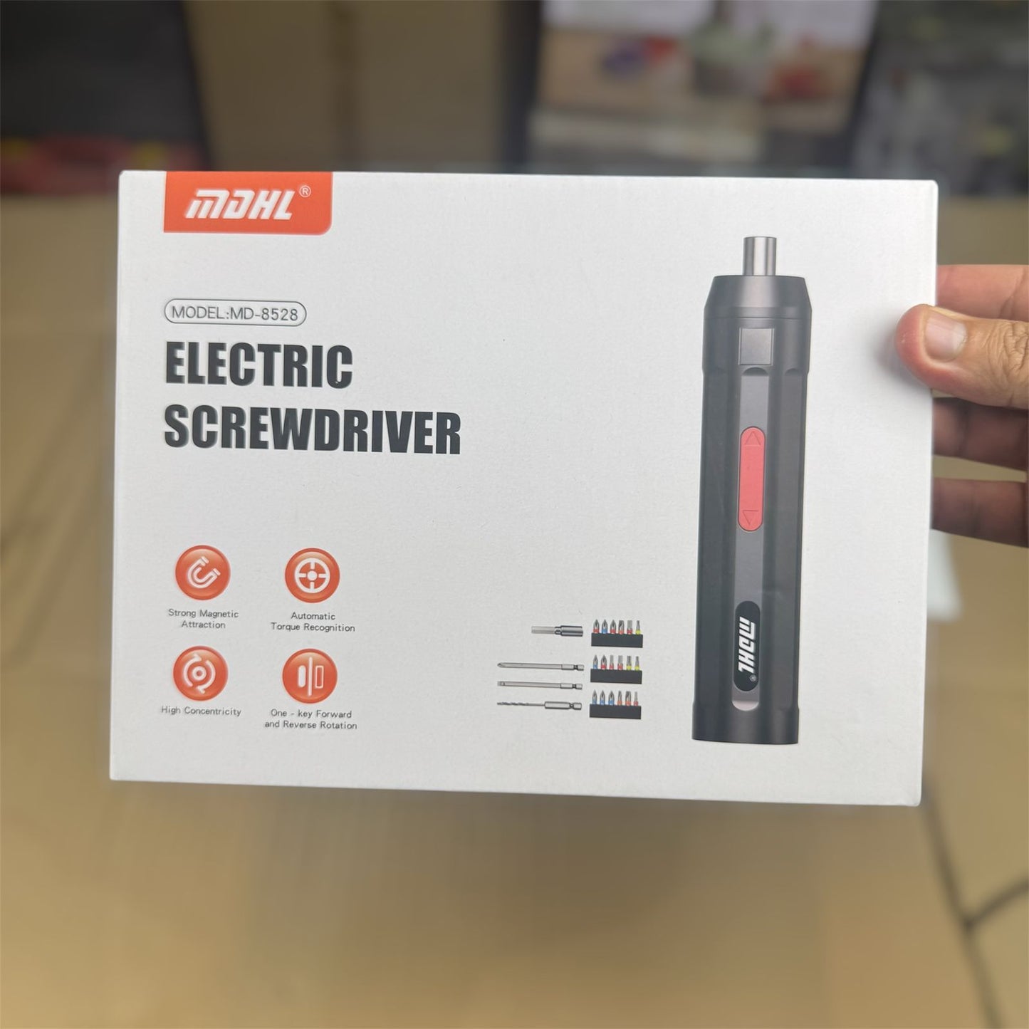 Rechargeable 22pcs screw drive set