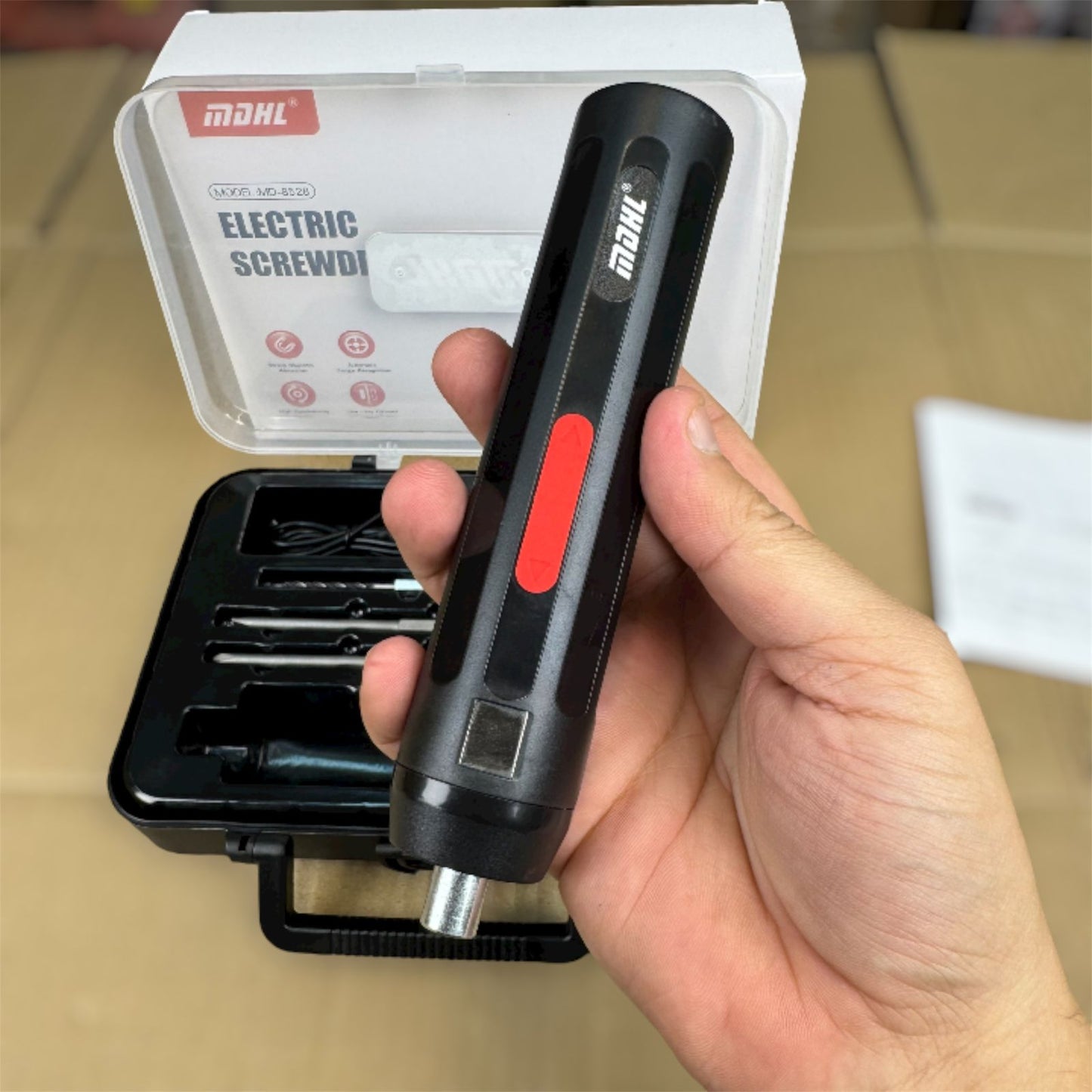 Rechargeable 22pcs screw drive set