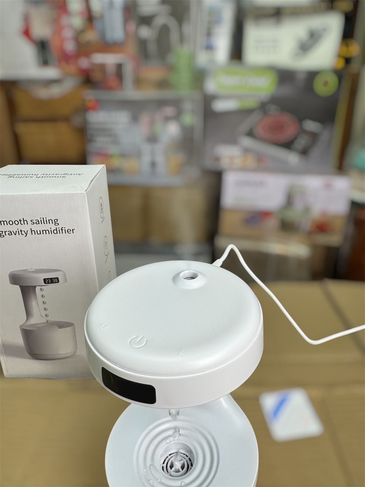 Anti gravity aroma humidifier 600ml