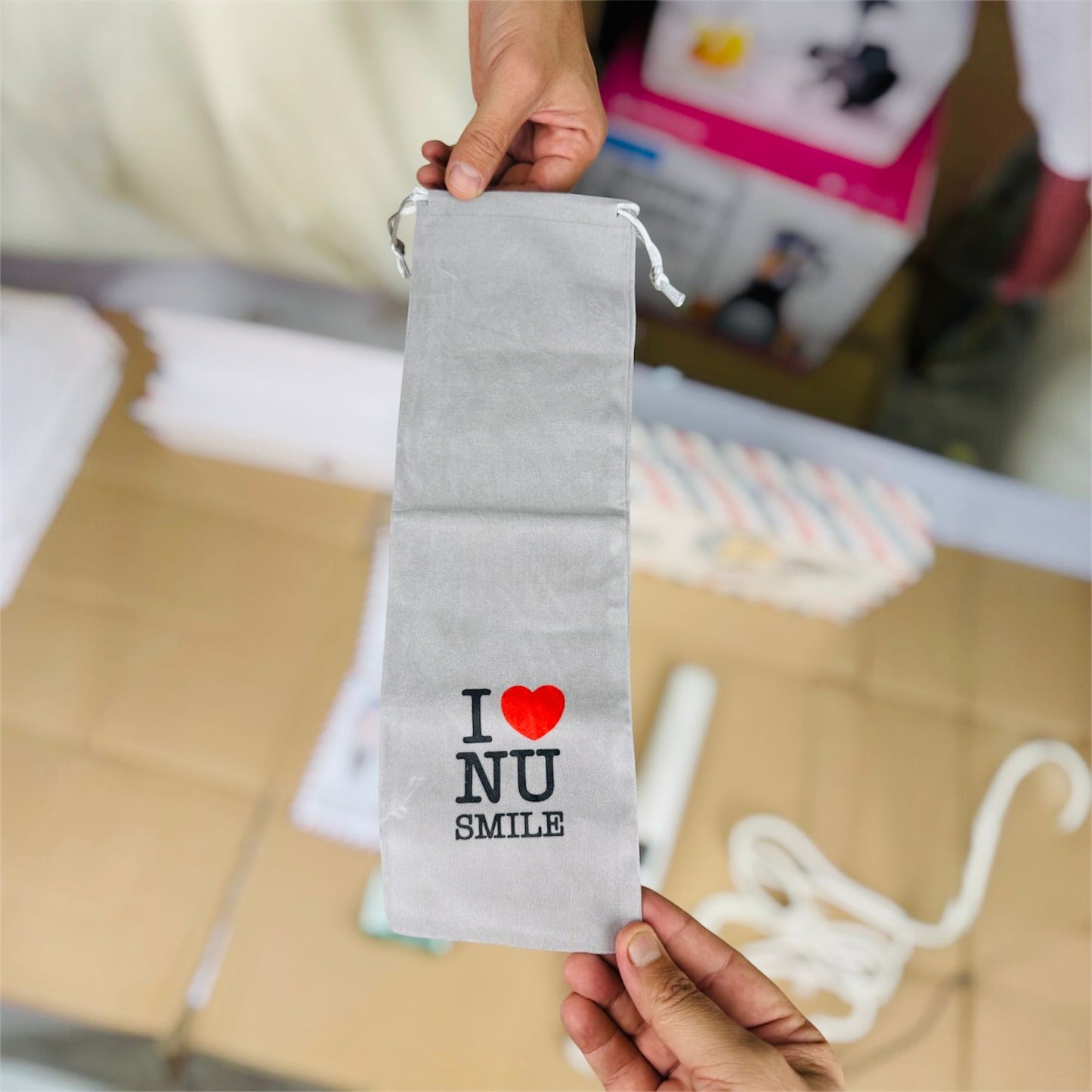 NU SMILE Professional Digital Hair Straightener with titanium plate