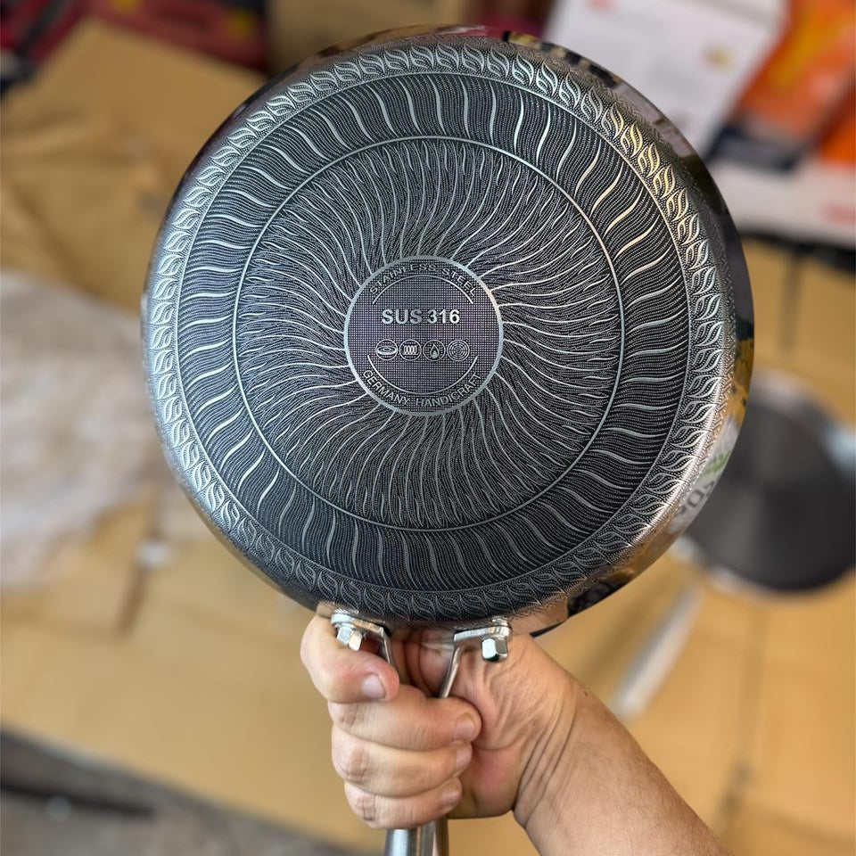 Germany lot honeycomb lesser shallow pan & tawa