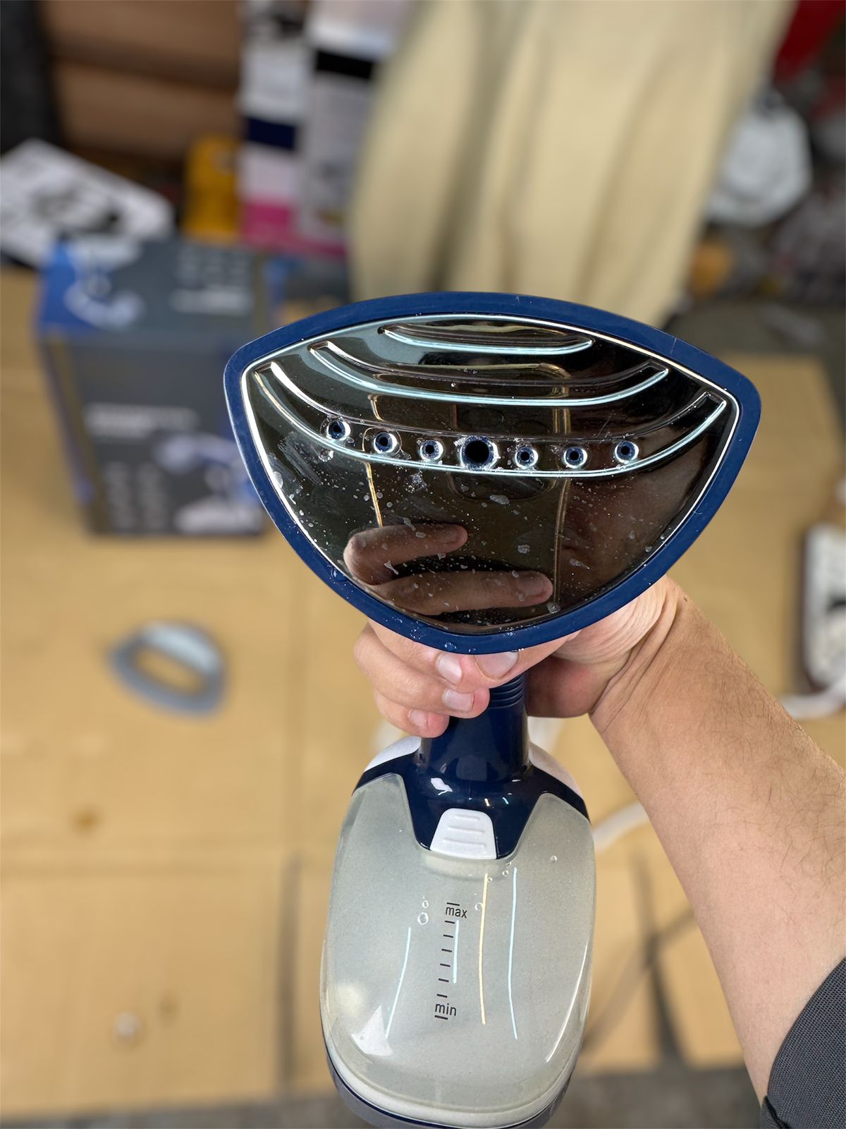 home club hand held garment steamer