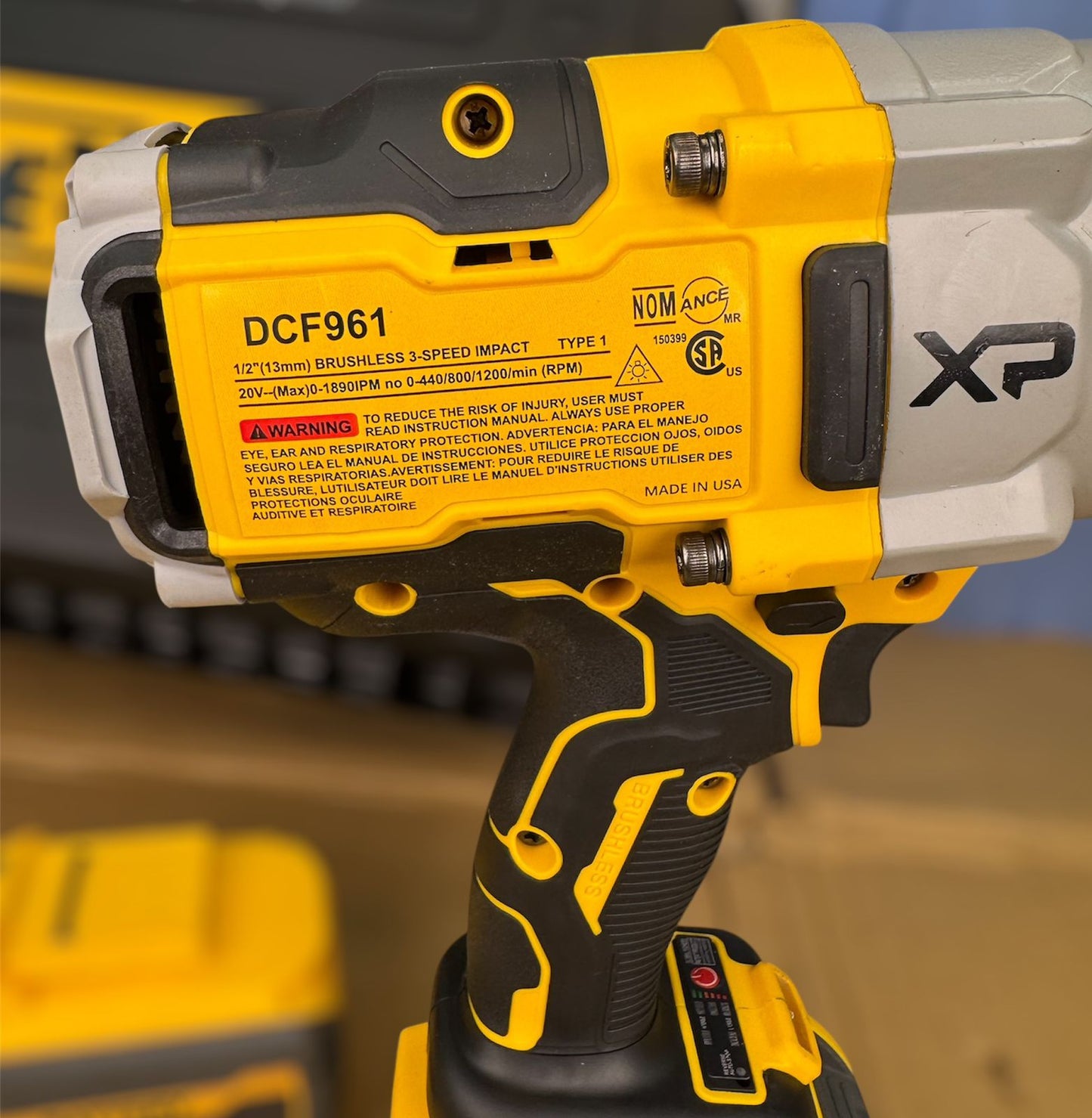 Dewalt commercial impact wrench DCF 961