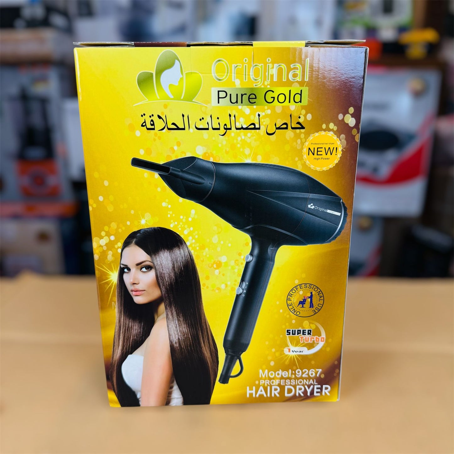 Original Pure Gold Professional Hair Dryer 9267