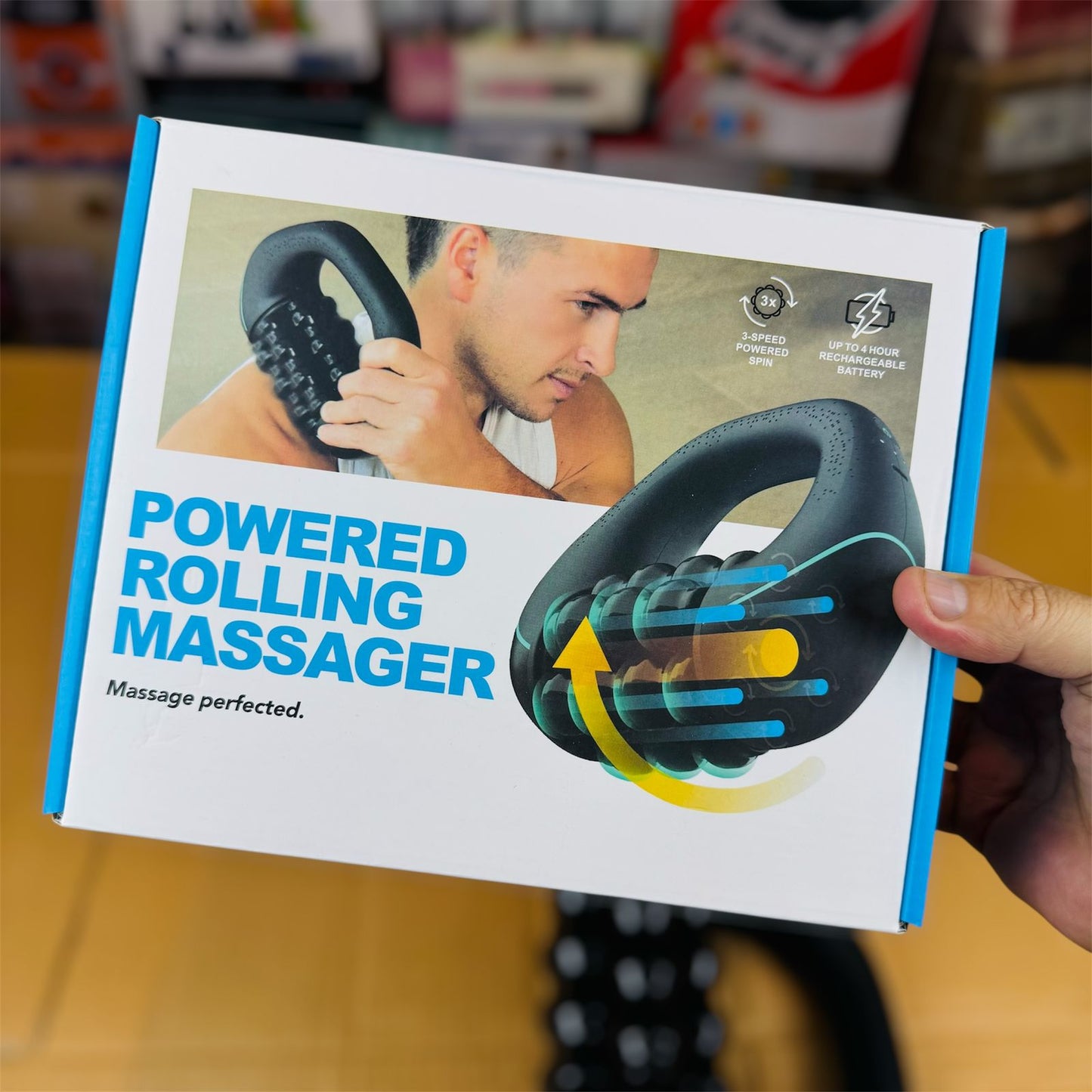Rolling full body massager