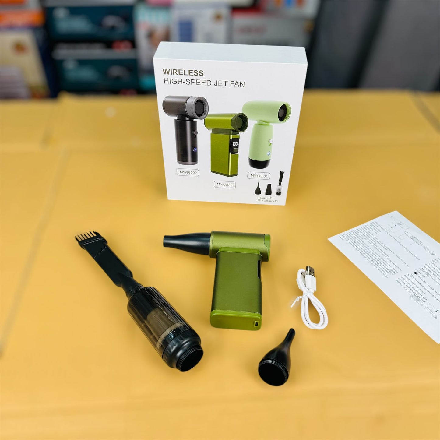 Digital Jet blower & vacuum cleaner