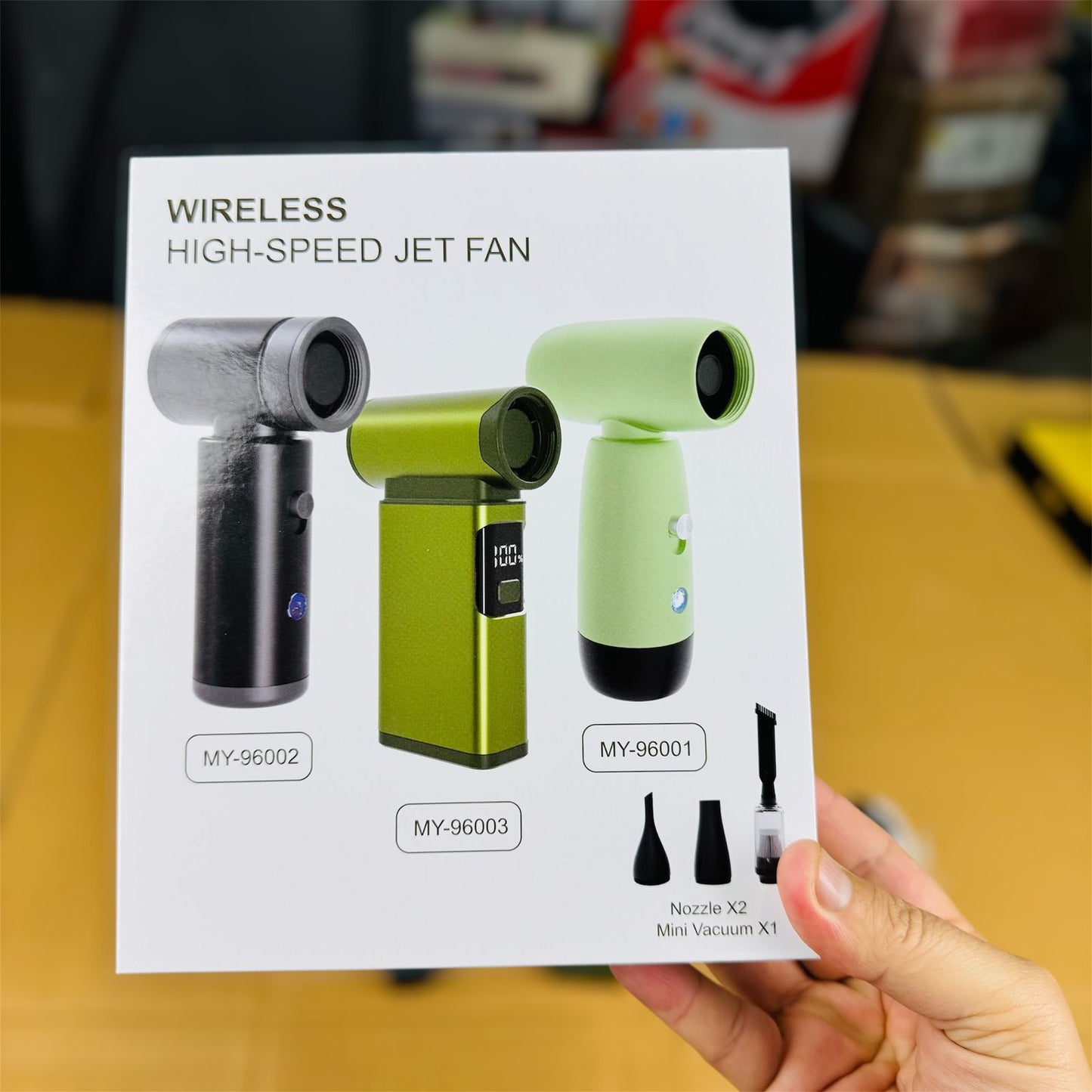 Digital Jet blower & vacuum cleaner