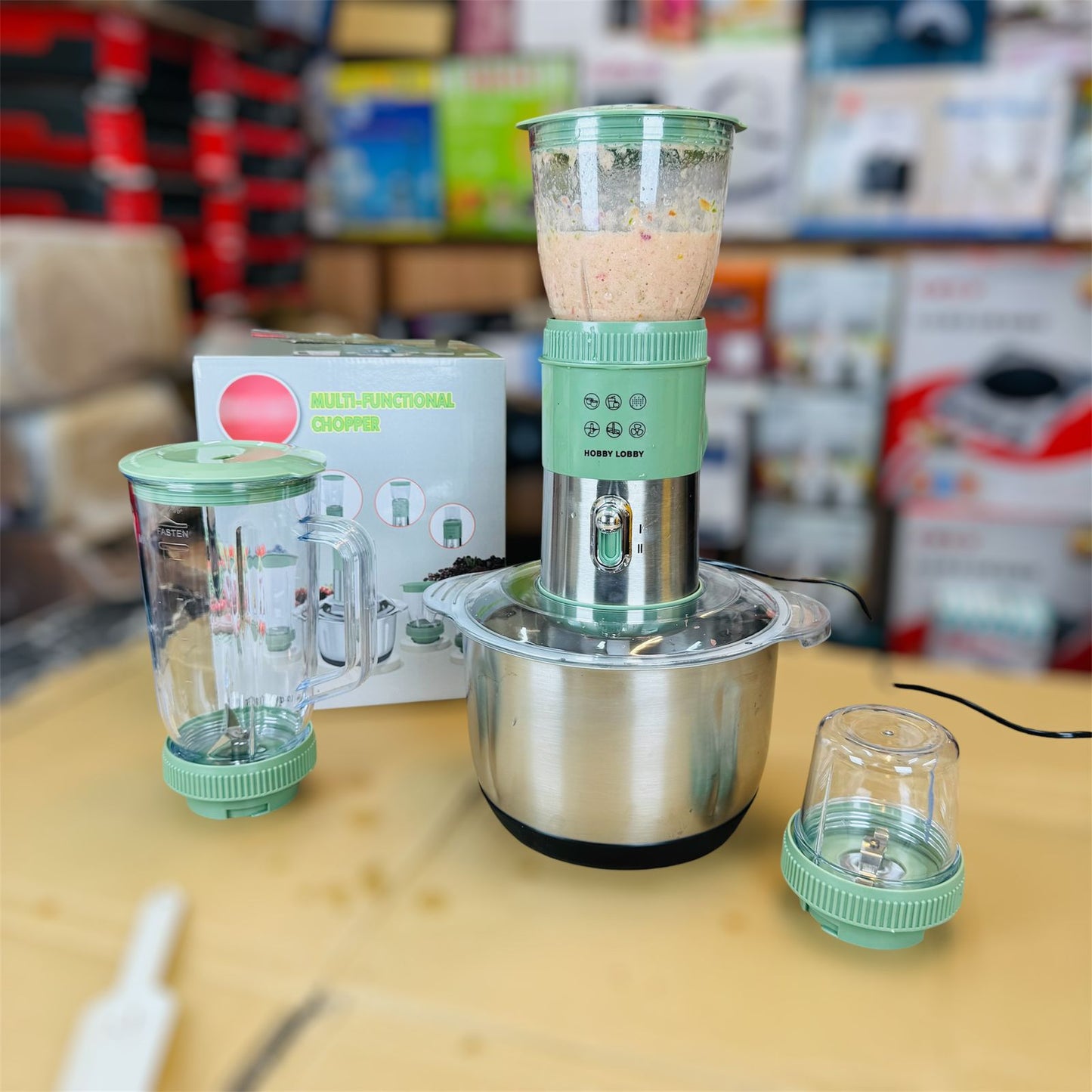 multifunction 4 in 1 food processer set