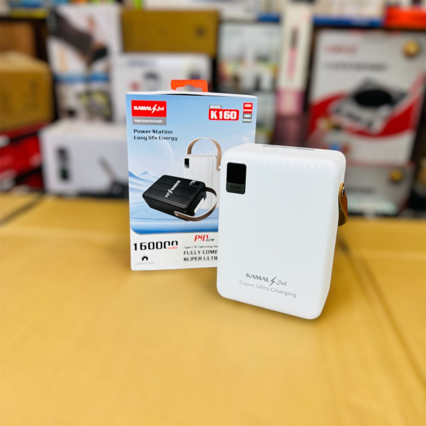 Kamal 160000mAh Power Bank K160 ( made in dubai )