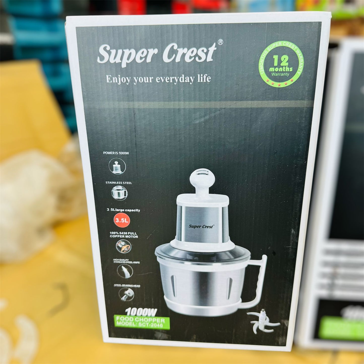 super crest germany 3L meat chopper