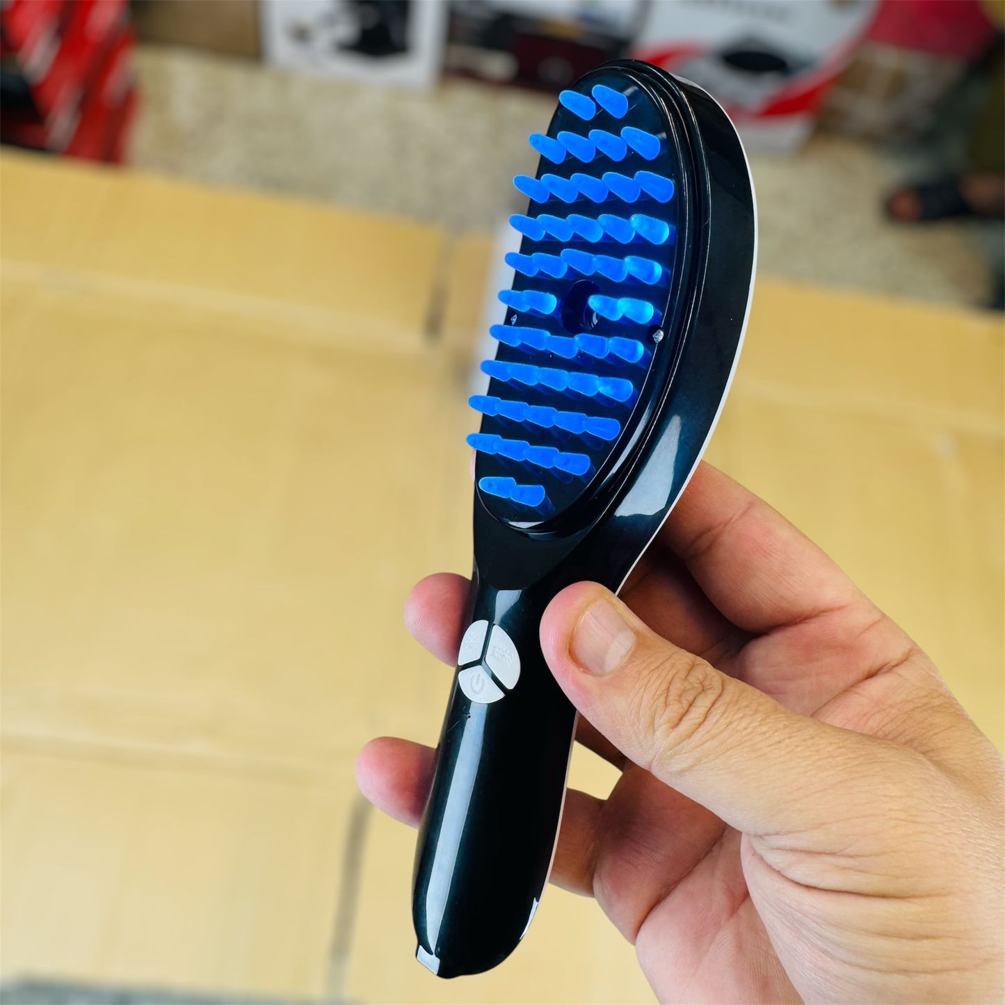 Rechargeable Scalp Massager with Steam