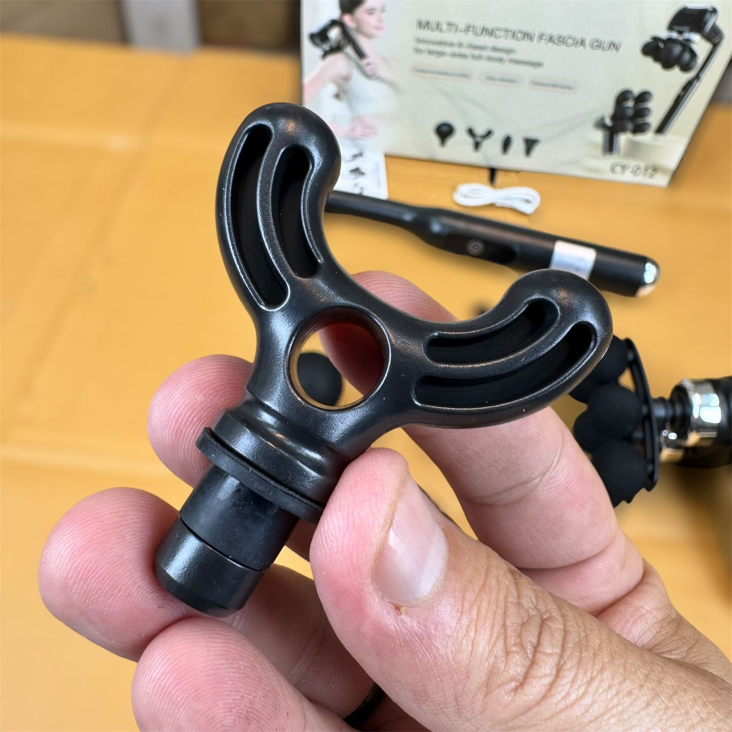 6 head rechargeable multifunction massager