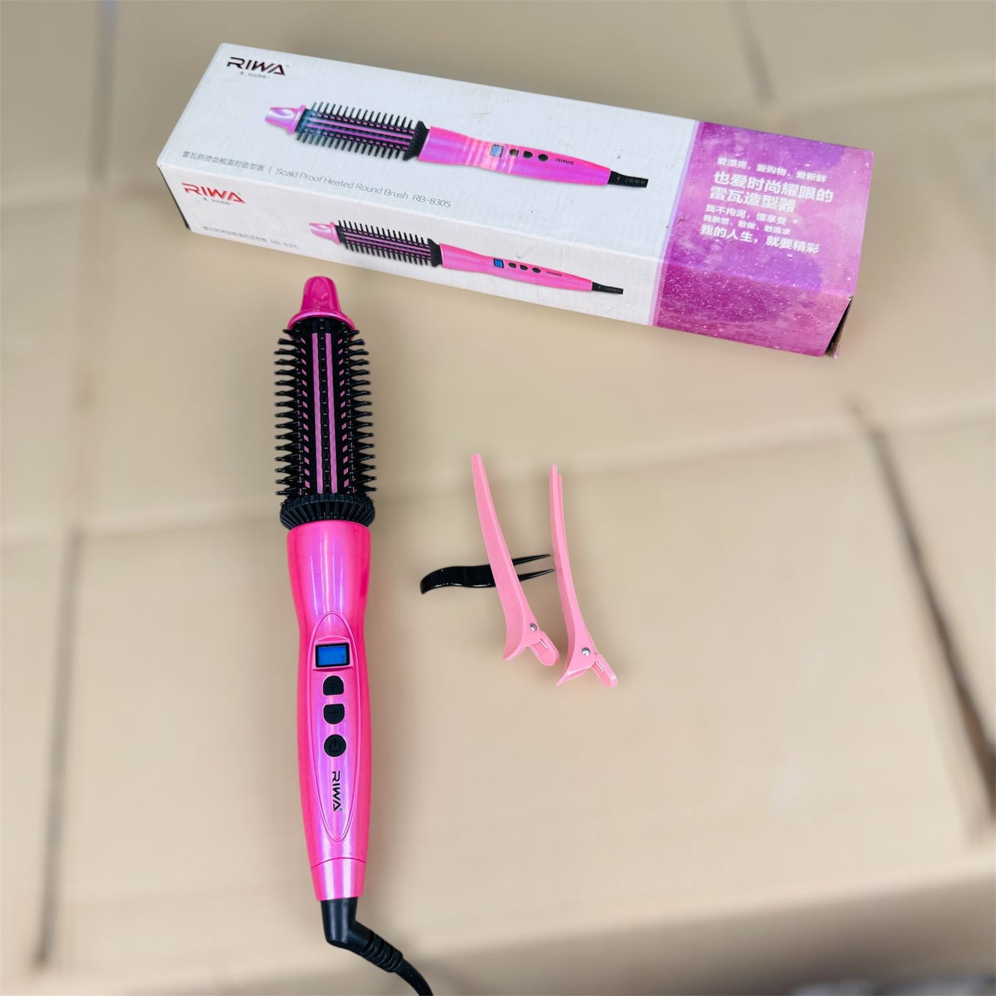 RIWA scald curl brush