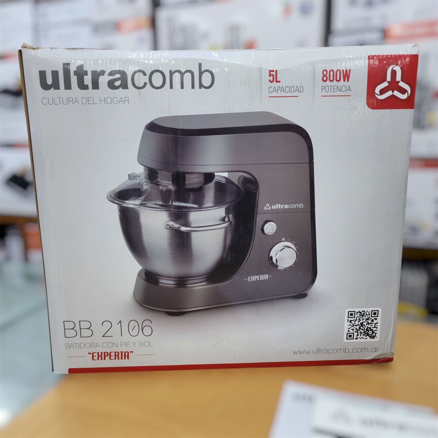 Ultracomb 5L  stand mixer model BB2106 800w