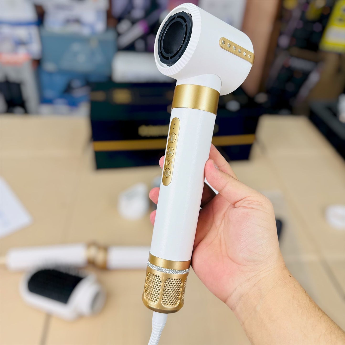 professional salon grade 7 in 1 hair dryer set ( styler )