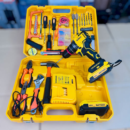 DEWALT 117 brushles dril mechine set