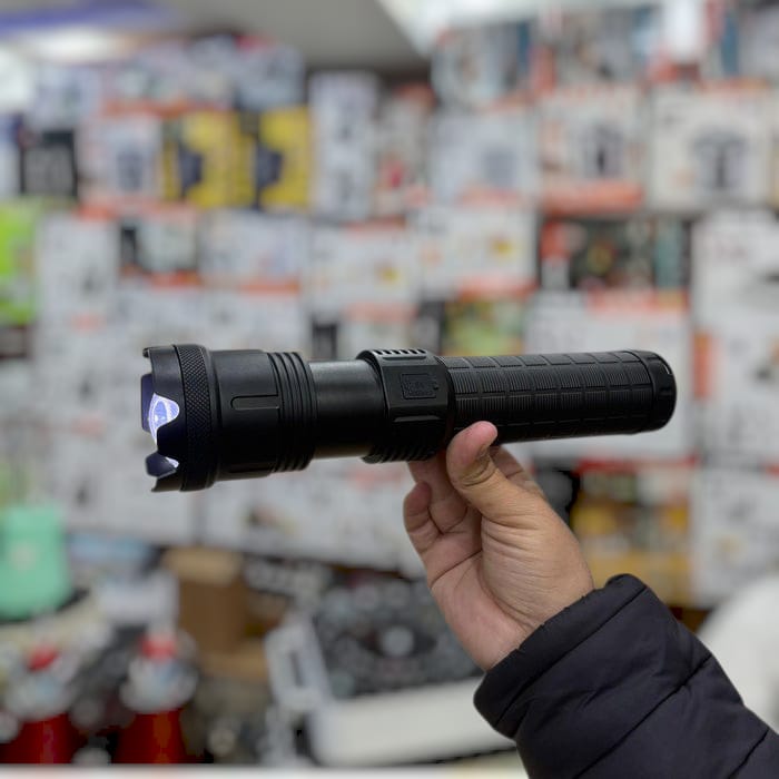 Flashlight beam demonstration