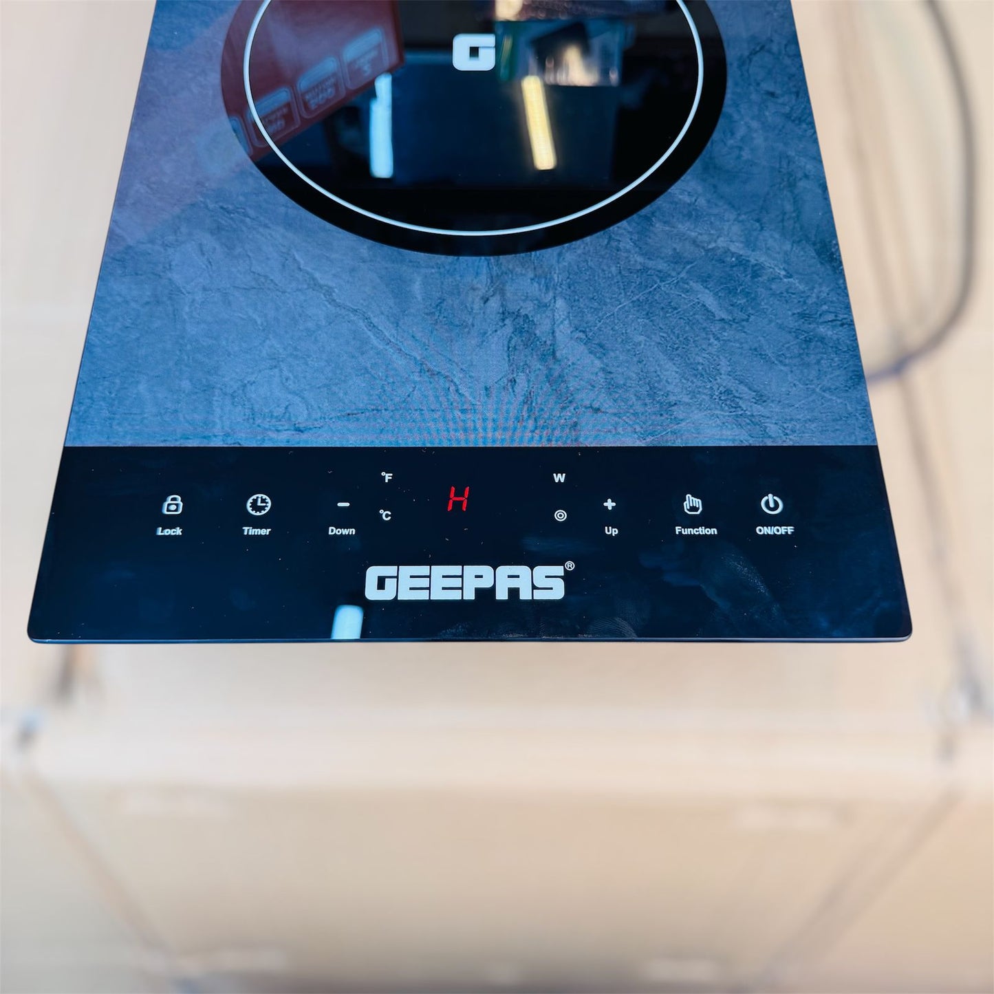 Infrared cooker ceramic glass plate