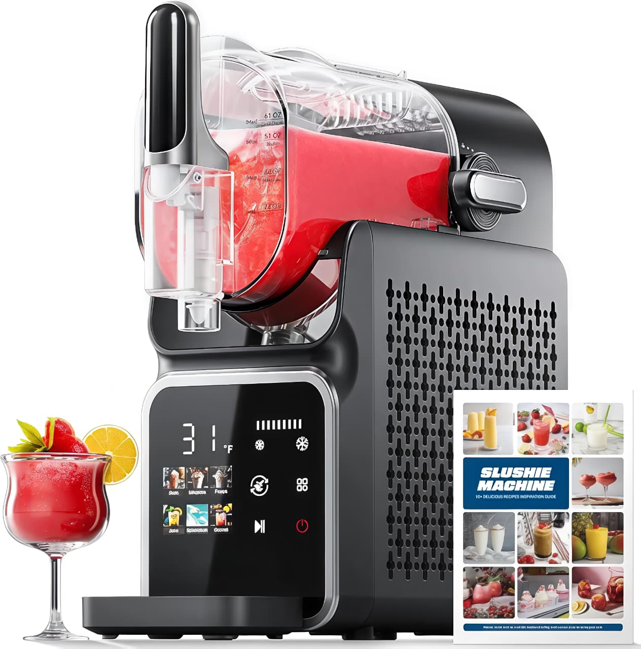 UAkeen Slush Machine for Home, Party & Small Business, Makes Slushies