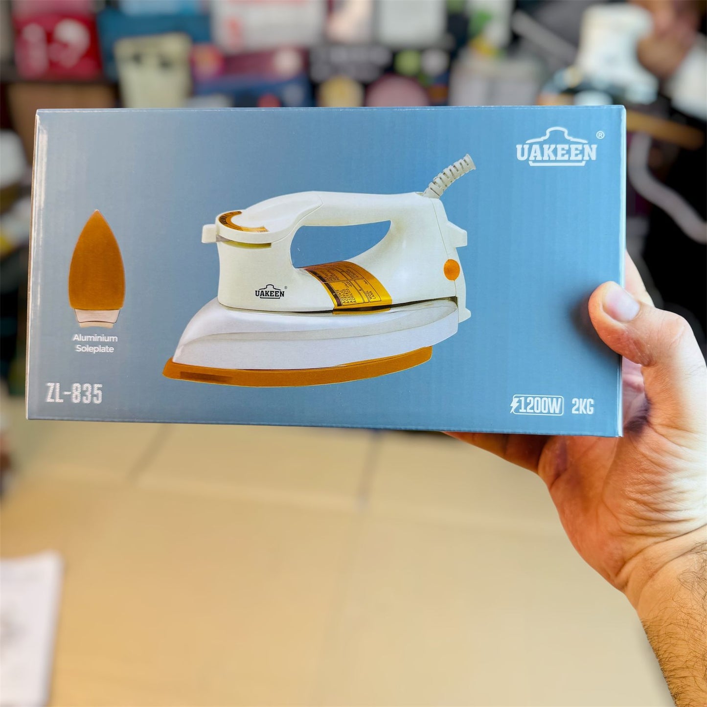 UAKEEN Elactric dry iron ZL_ 835