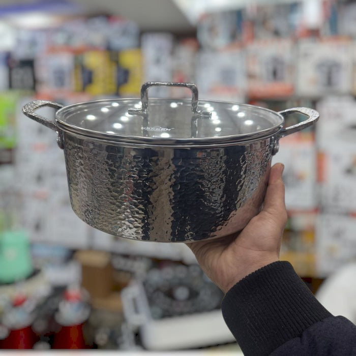 UAKEEN 6 pcs triply S/S cookware set