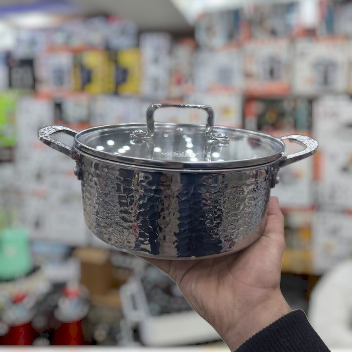 UAKEEN 6 pcs triply S/S cookware set