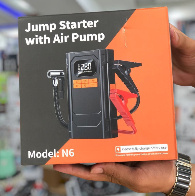 imported 4 in 1 jump starter with air pump N