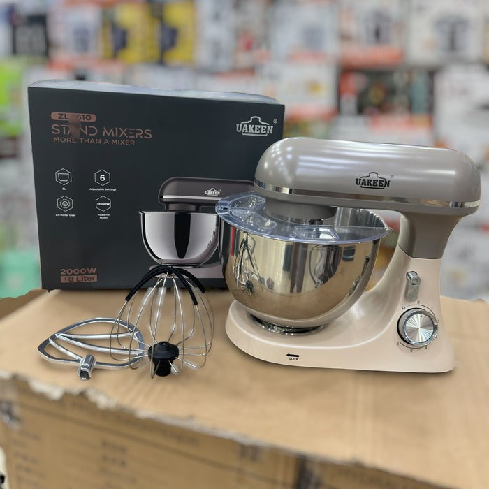 Stand mixer splash-proof lid