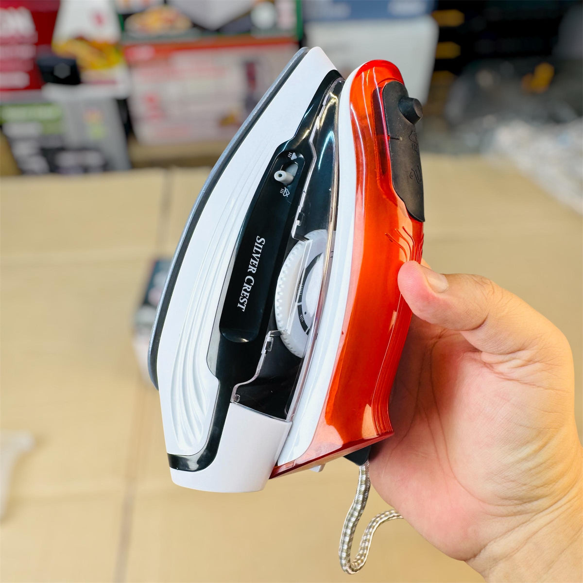 Silver Crest steam iron soleplate
