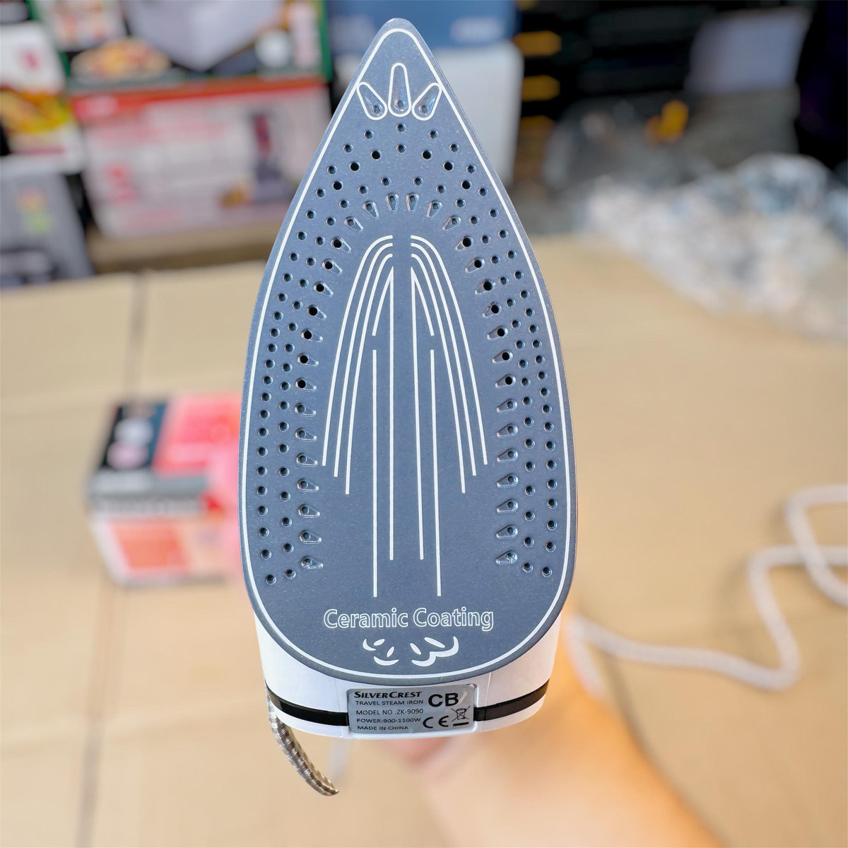 Silver Crest iron steam burst function