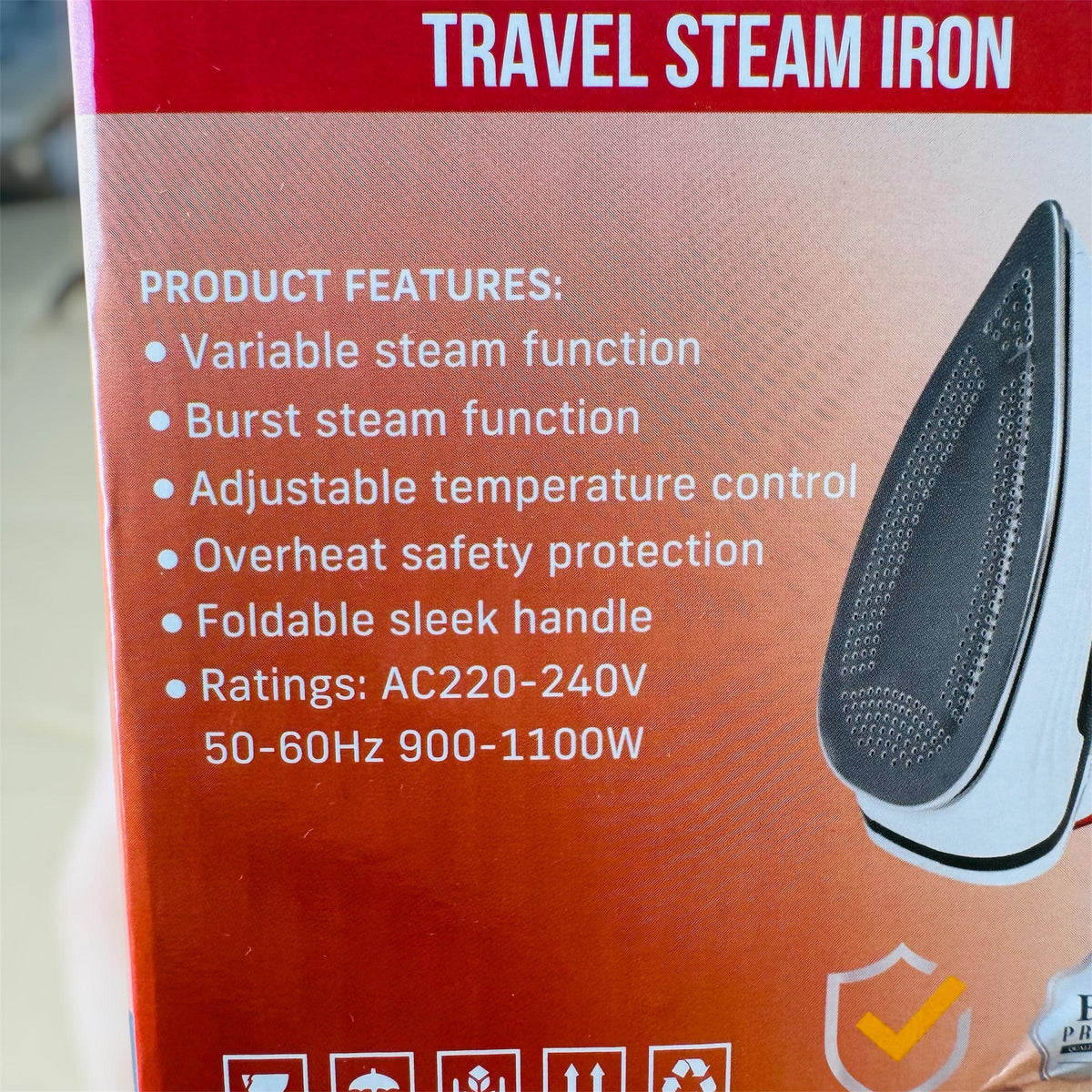 Silver Crest ZK9090 iron packaging