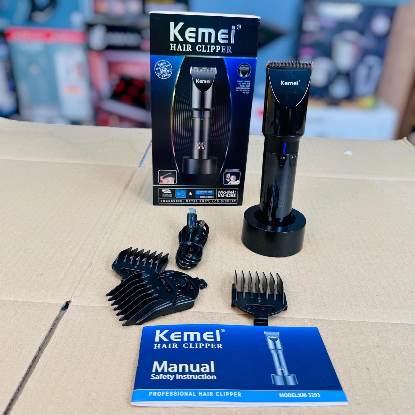 Kemei Hair Clipper main view