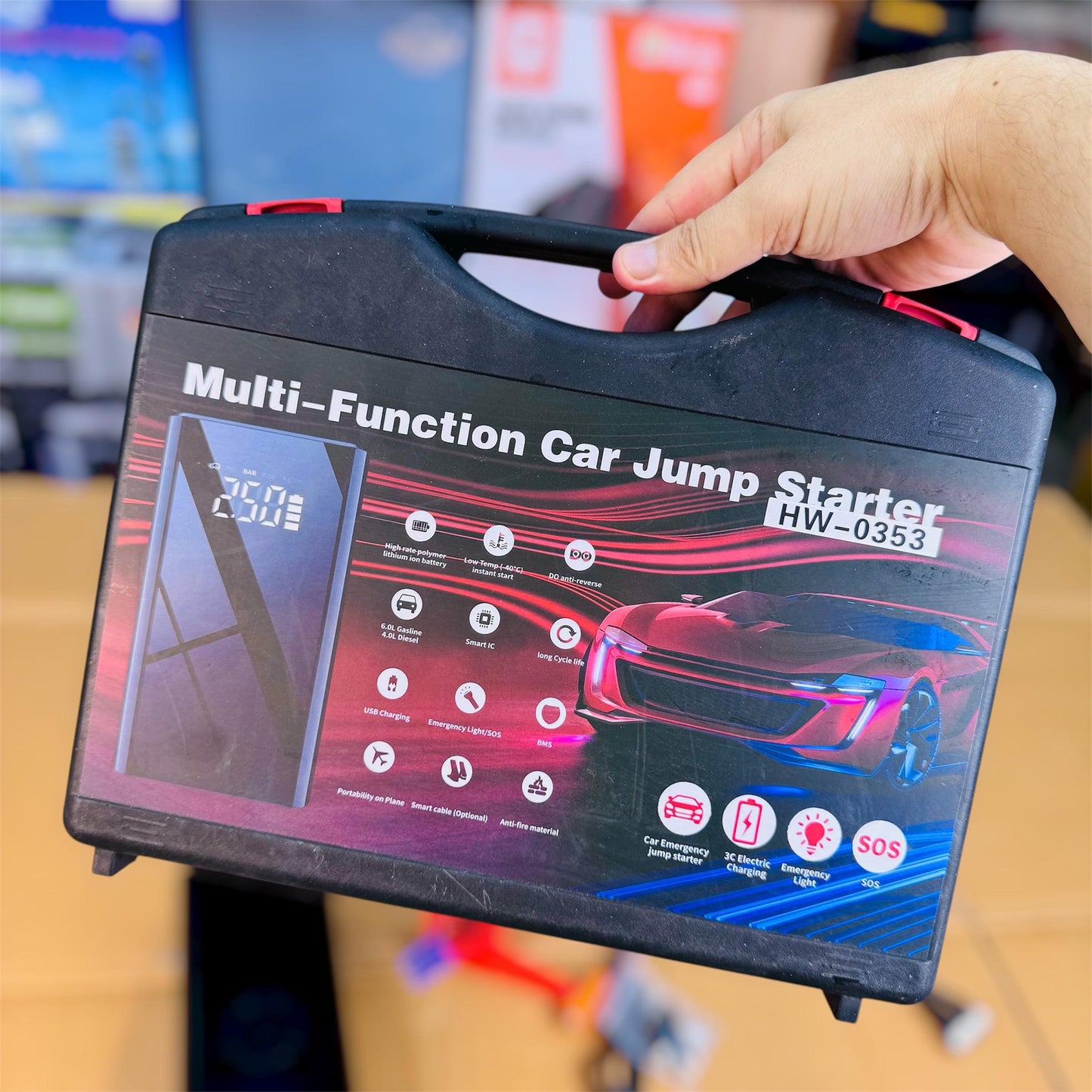 Jump starter jumper cables