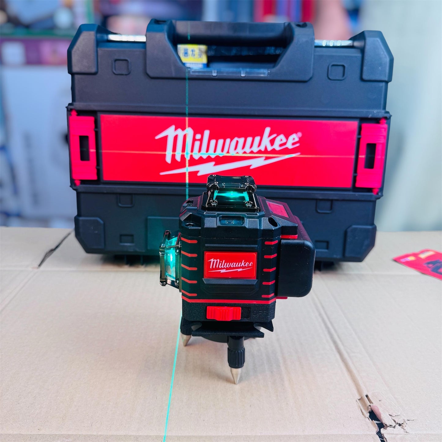 Laser level 16-line green laser