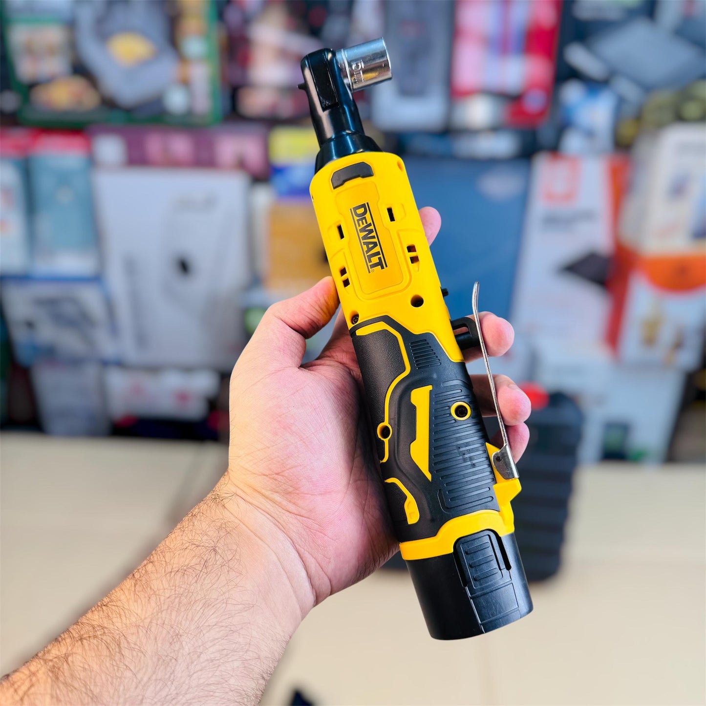 Dewalt-Style Ratchet Wrench main view