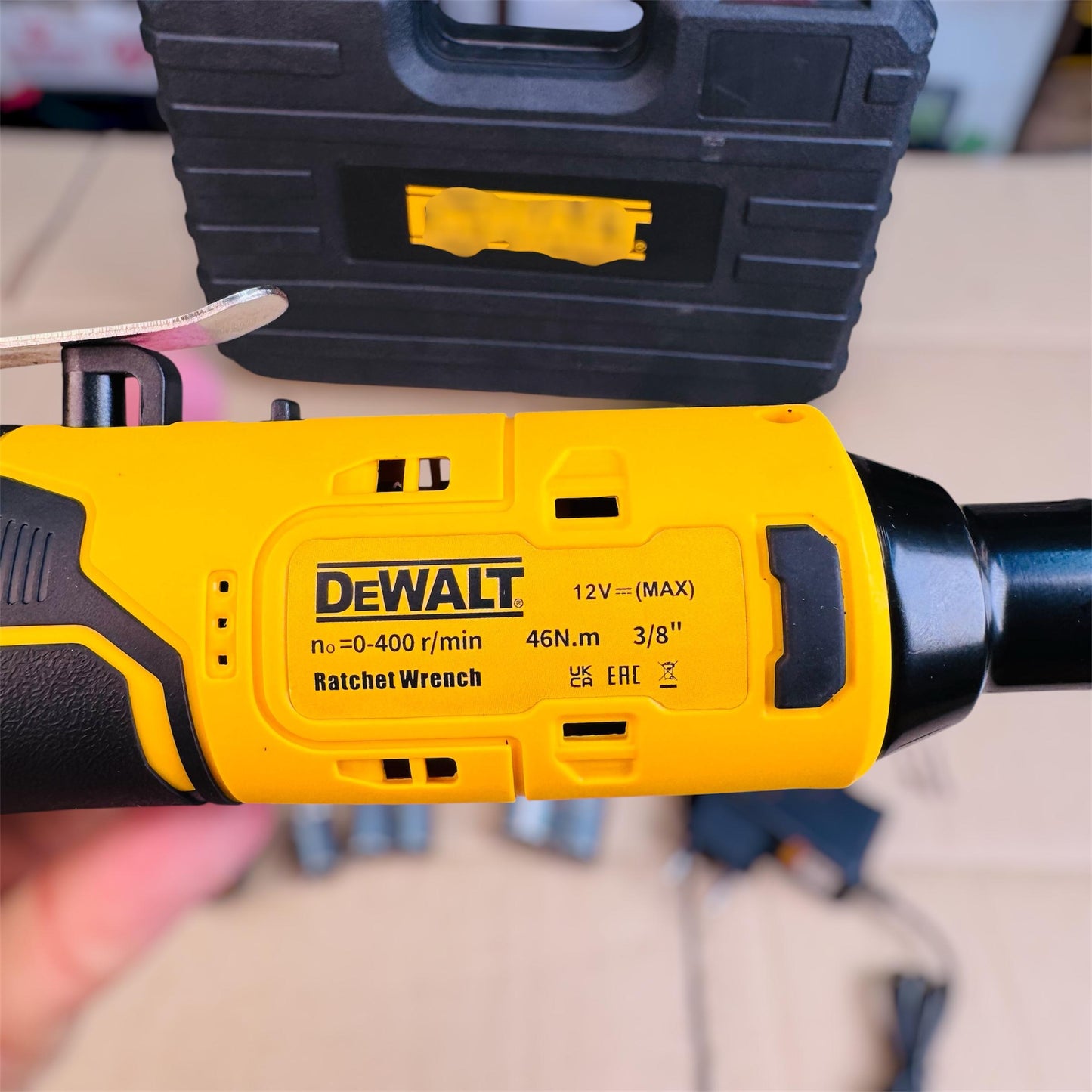 12V Cordless Ratchet Wrench full kit