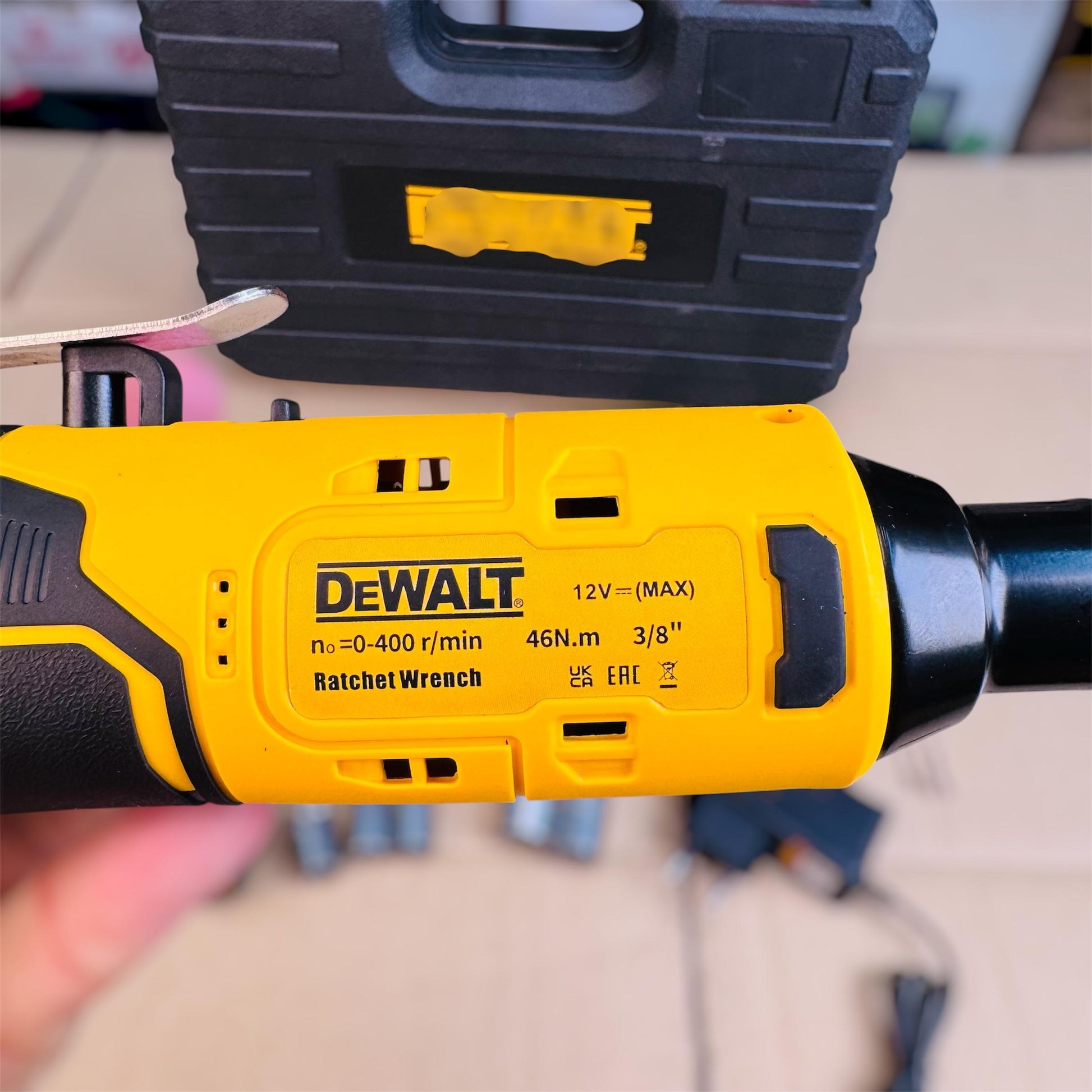 12V Cordless Ratchet Wrench full kit