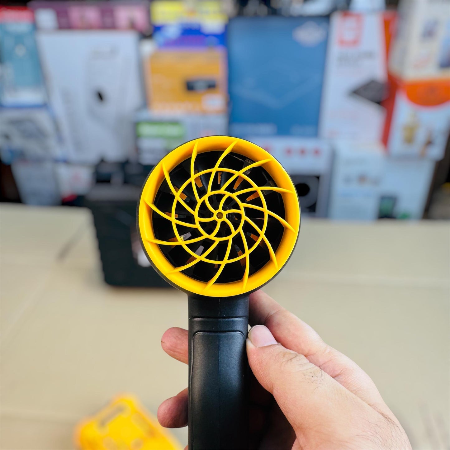 Jet blower outdoor use