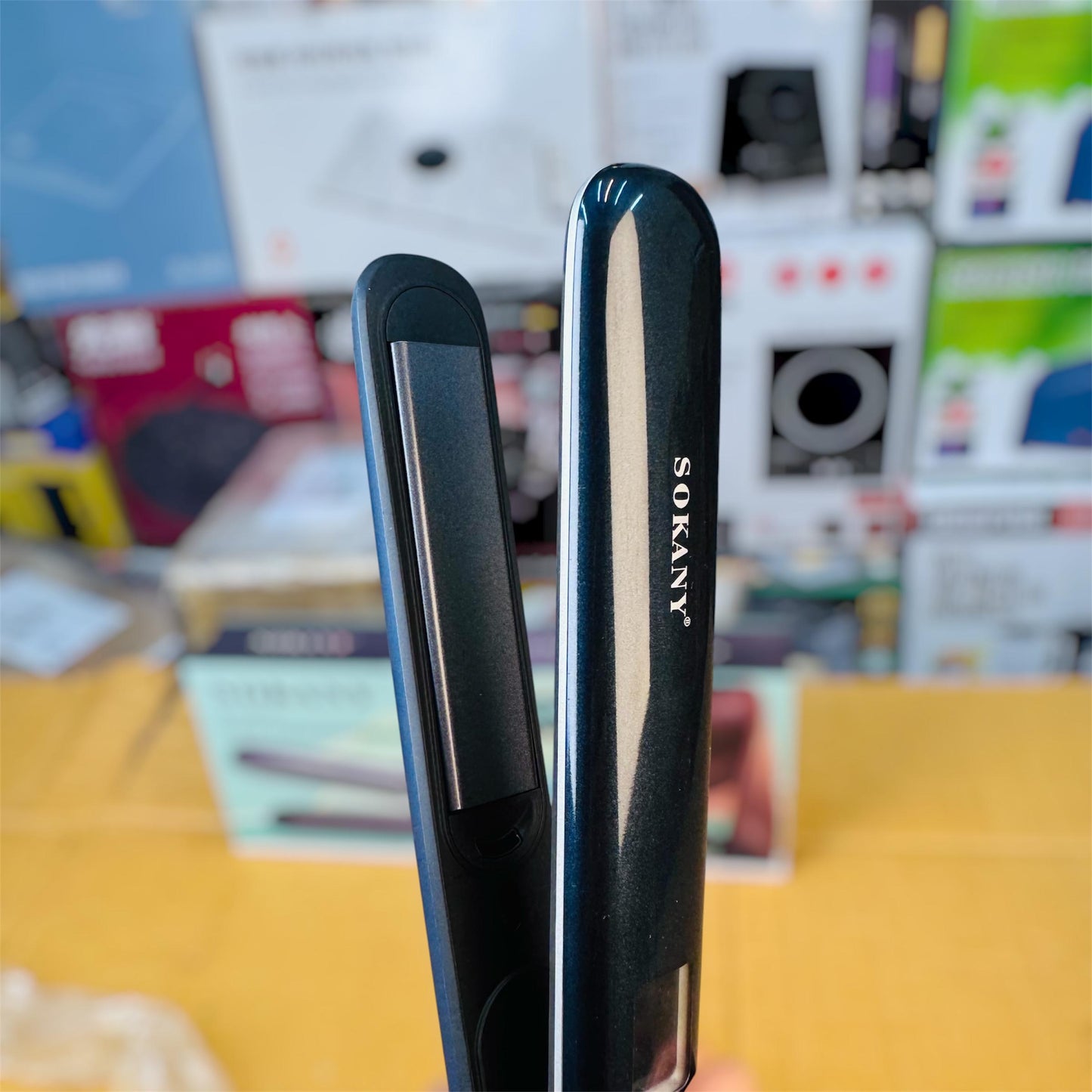 Sokany Hair Straightener SK-15019 – Ceramic Plate Styling Iron