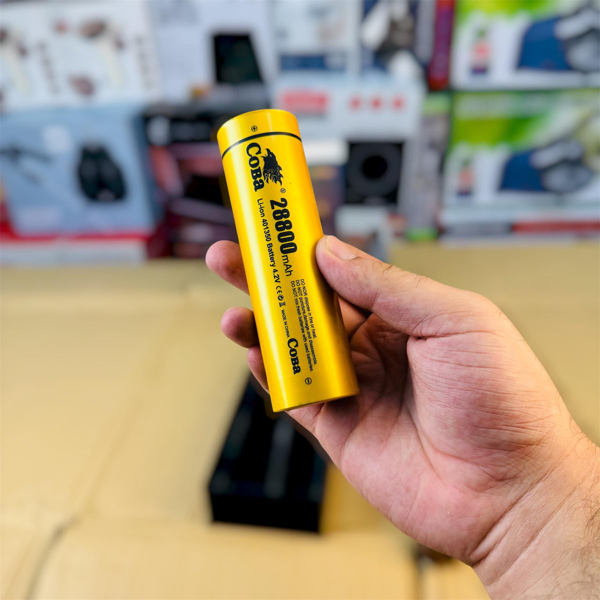 COBA Aluminum Alloy Strong Flashlight – Durable High-Power LED Torch