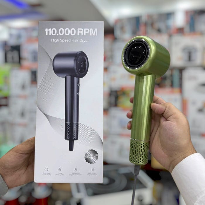 Bladeless Super Hair Dryer – Fast Drying Salon-Style Dryer